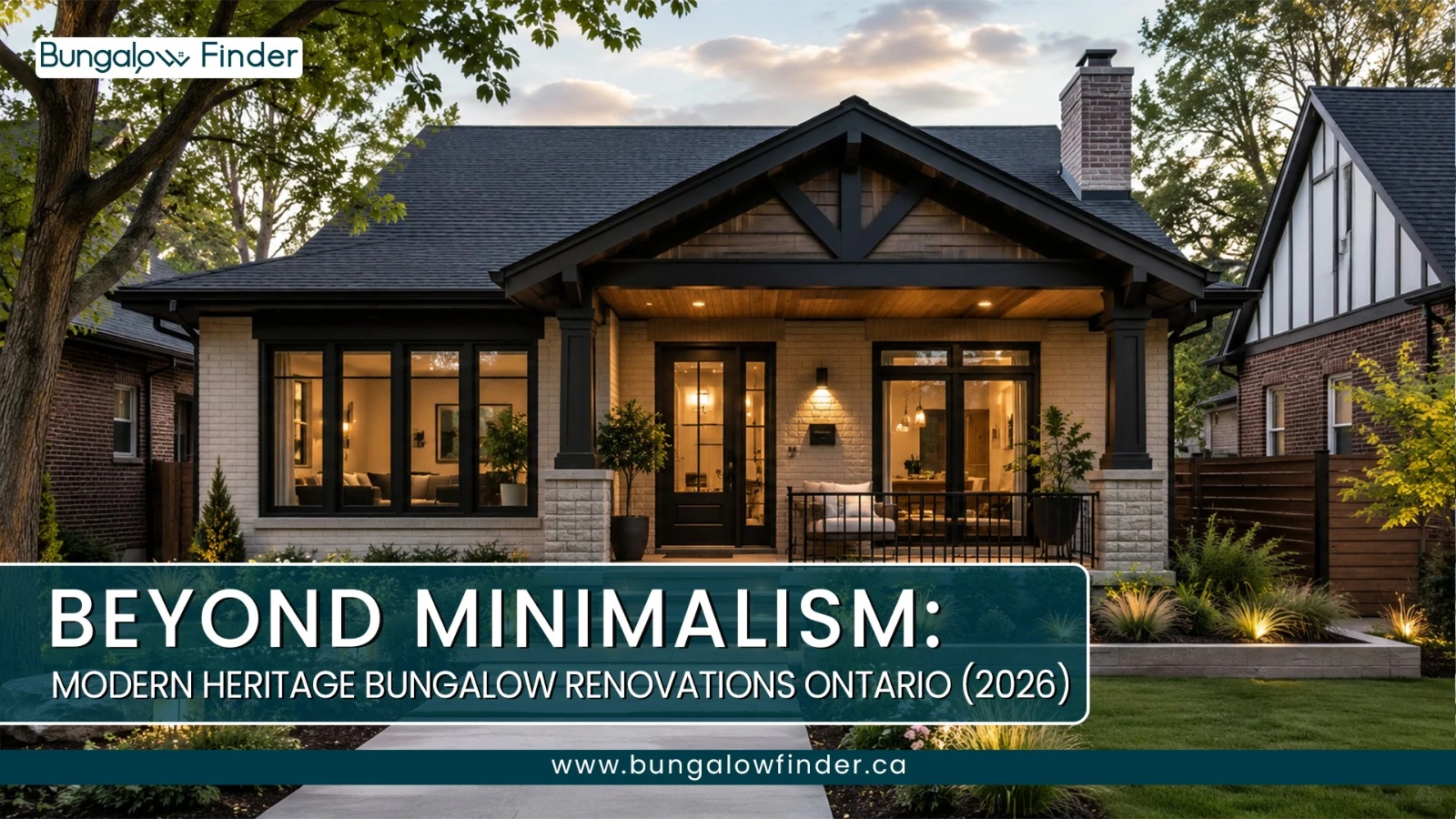 Modern Heritage Bungalow Renovations Ontario: Embracing Character in 2026 Modern Heritage Bungalow Renovations Ontario: Embracing Character in 2026
