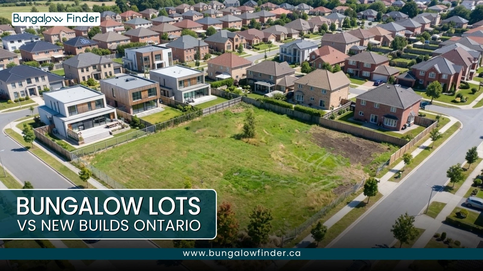 Bungalow Lots vs. New Builds: Which is Best in Ontario?