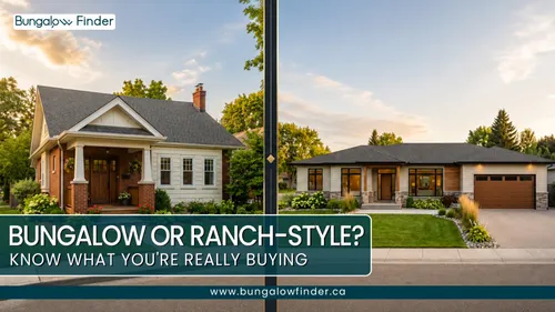 Bungalow vs. Ranch-Style Home: What's the Difference? - Blog post thumbnail Bungalow vs. Ranch-Style Home: What's the Difference? - Blog post thumbnail