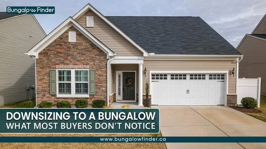Moving to a Bungalow in Ontario What Buyers Must Know
