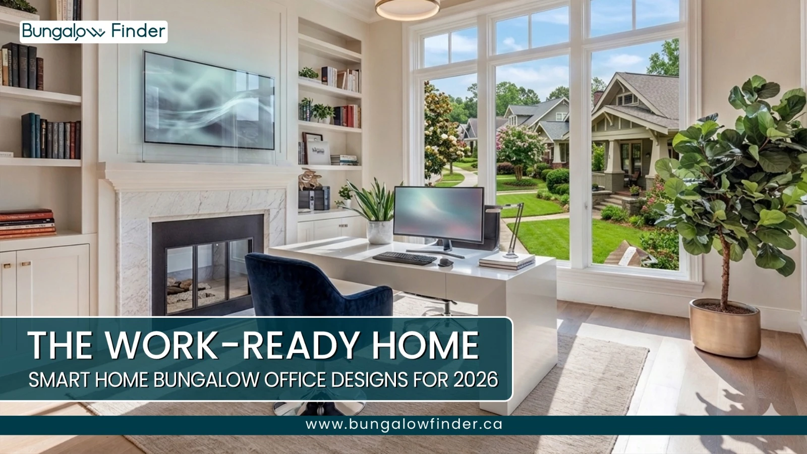 Smart Home Bungalow Office Designs: The 2026 Hybrid Work Guide Smart Home Bungalow Office Designs: The 2026 Hybrid Work Guide