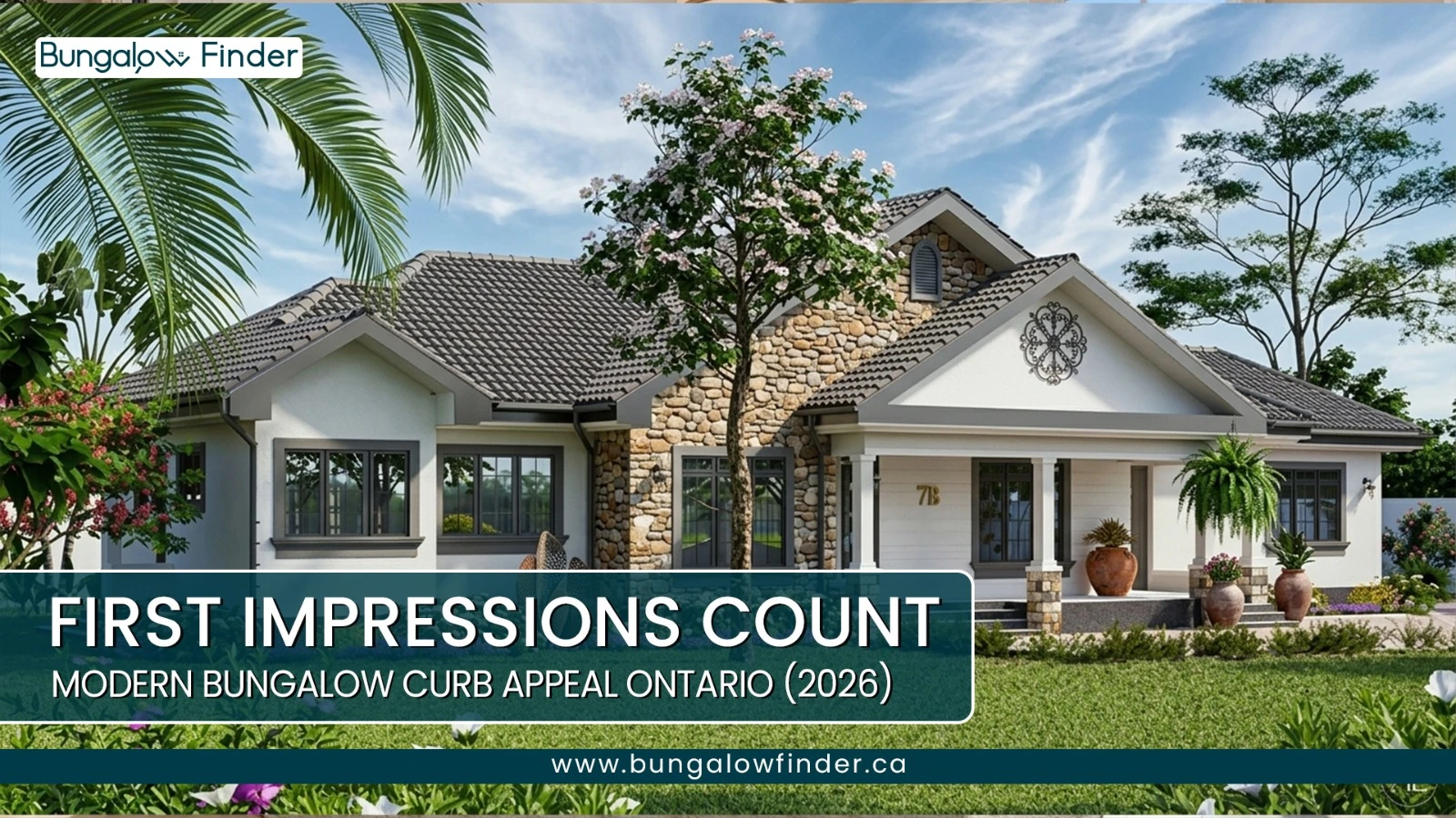 Modern Bungalow Curb Appeal Ontario: The 2026 Exterior Value Guide Modern Bungalow Curb Appeal Ontario: The 2026 Exterior Value Guide
