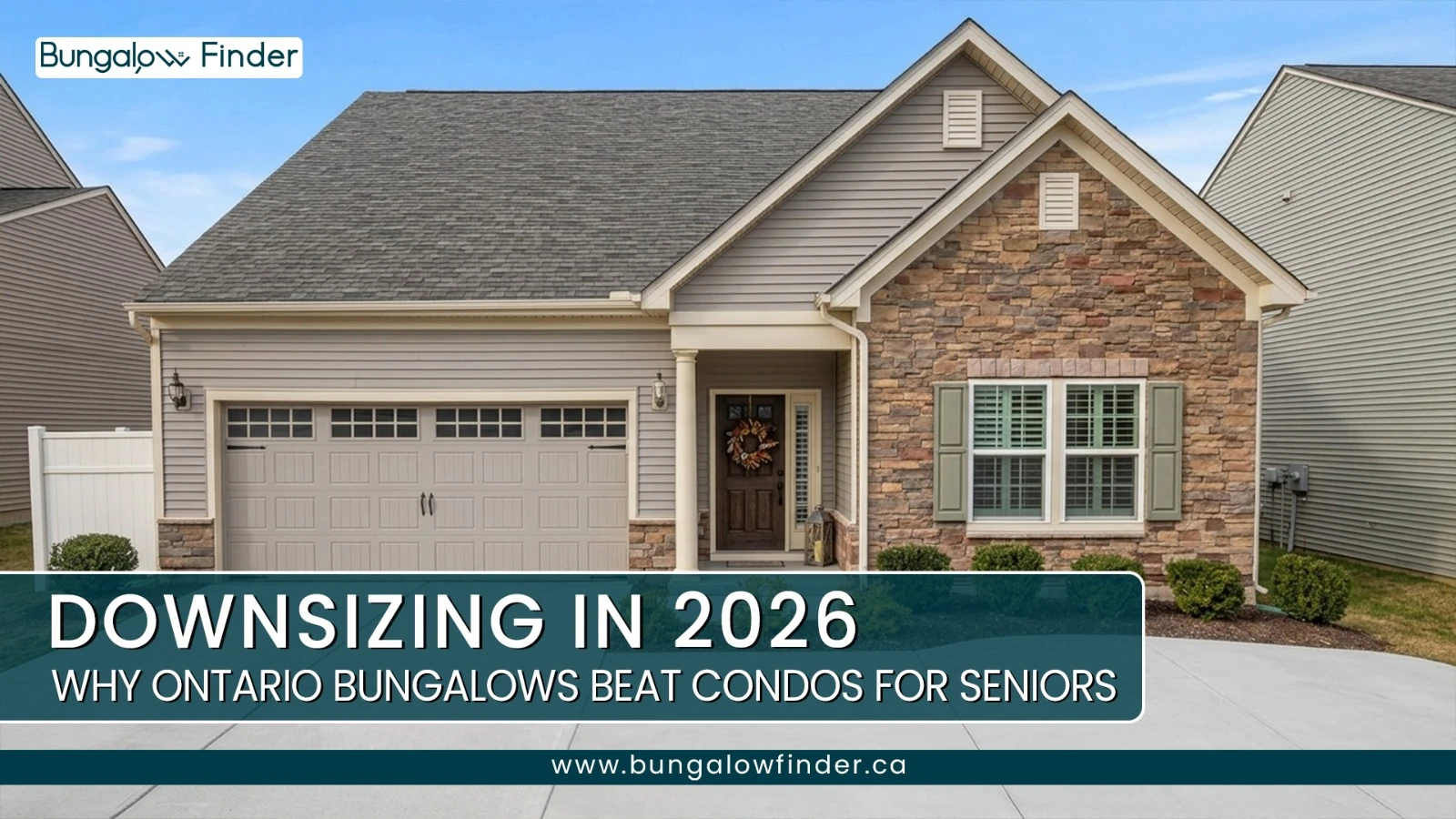 Downsizing to a Bungalow Ontario: The Ultimate 2026 Retirement Guide