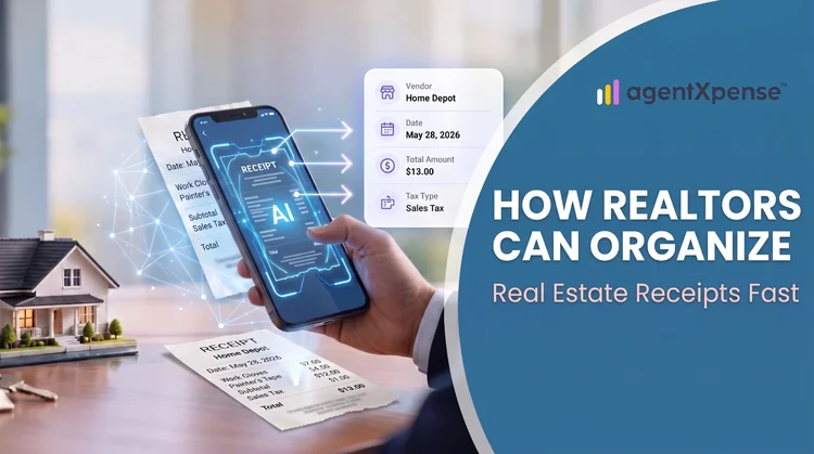 How to Organize Real Estate Receipts: A Simple System for Realtors