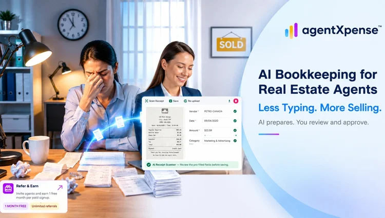 AI Bookkeeping for Real Estate Agents: Can AI Really Do Your Books?